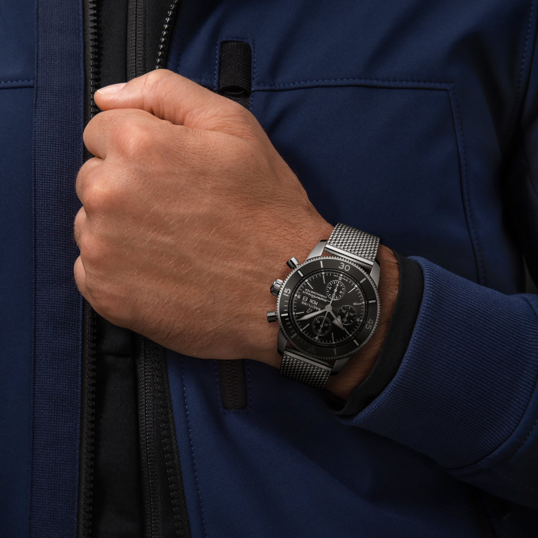 Breitling Superocean Heritage II Chronographe 44 A13313121B1A1 WATCH DE LUXE