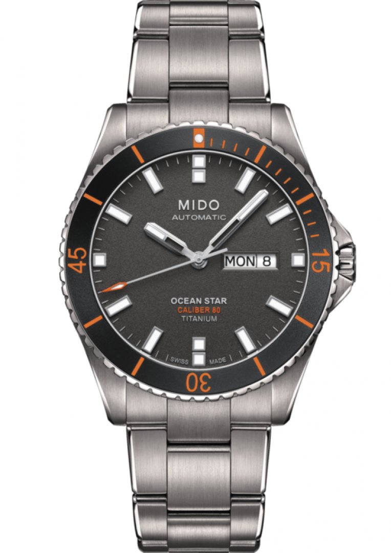 Mido Ocean Star 200 Titanium M0264304406100 WATCH DE LUXE