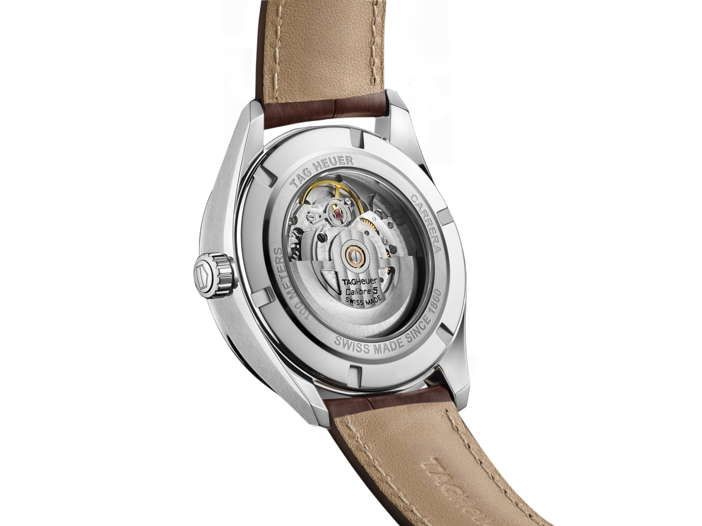 Tag heuer carrera calibre shop leather strap