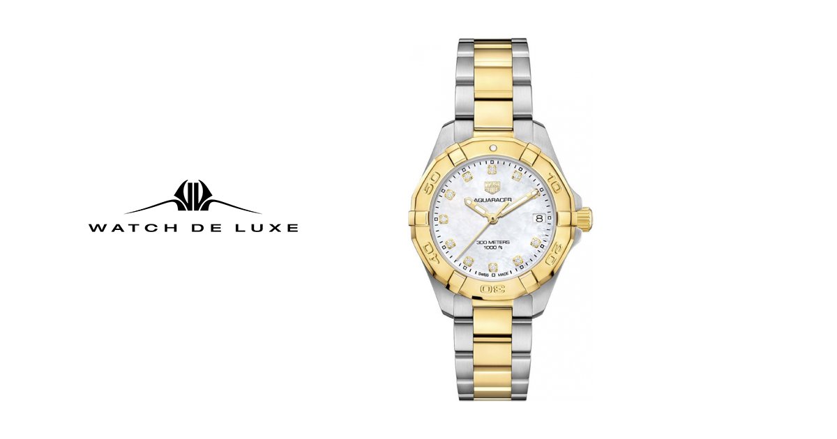 Tag heuer on sale aquaracer 18k gold