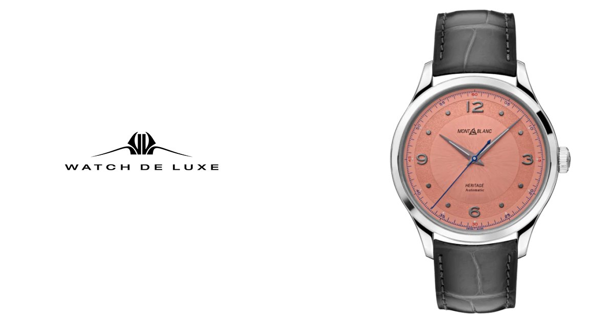 Montblanc Heritage 119944 WATCH DE LUXE