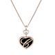 Chopard Happy Hearts 79A075-5201 FÜGGŐ RÓZSAARANY, GYÉMÁNT, ÓNIX  60CM