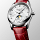 Longines Master Collection L24094872 34mm Stahlgehäuse Lederband Perlmutt-Zifferblatt