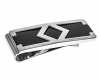 Montblanc pénzcsipesz 114767 Money Clip, rect, steel, black, Signature