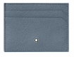 Montblanc Sartorial 124187 pocket case 4 compartments with Tailor blue denim