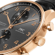 IWC Schaffhausen Portugieser Chronograph IW371610 41mm Goldgehäuse mit Lederband