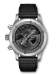 IWC Schaffhausen Pilot 's Watch AMG EDITION IW377903 43mm steel case leather strap carbon dial