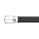 Montblanc 120 cm 114412 fekete/barna 30 mm-es fordítható bőr öv