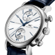 IWC Schaffhausen Portofino Chronograph IW391407 39mm Stahl-Lederband Automatik-Chronograph