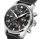 IWC Schaffhausen Pilot 's Watch IW378001 43mm acél tok bőr szíj