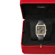 Cartier Santos-Dumont W2SA0028 43.5mm acél arany tok bőr szíj