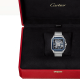 Cartier Santos de Cartier WHSA0026 40mm acél tok acél, és plusz gumi szíj