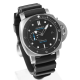 Panerai Submersible PAM02683 42mm steel case with leather strap