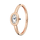 Cartier Baignoire WGBA0036 24,6x18,7mm MINI MODELL, KVARC ÓRA, RÓZSAARANY
