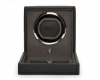 Wolf Cub Single Watch Winder with Cover 461103 Óraforgató 1 órához Fekete 14 x 15.4 x 14.8 cm