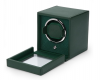 Wolf Cub Single Watch Winder with Cover 461141 Cub Winder Green 14 x 15.4 x 14.8 cm