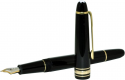 Montblanc Meisterstück 106513 Gold Coated Classique Fountain Pen