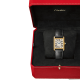 Cartier Tank Louis Cartier WGTA0067 Nagy kvarc óramű, 18K sárga arany, bőr