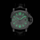 Panerai Luminor Quaranta PAM01371 40mm steel case with leather strap white dial