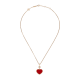 Chopard Happy Hearts 797482-5801 PENDANT ROSE GOLD, DIAMOND, RED STONE