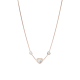 Chopard Happy Hearts 81A082-5301 NECKLACE ROSE GOLD, DIAMONDS, MOTHER-OF-PEARL