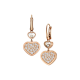 Chopard Happy Hearts 837482-5009 EARRINGS ROSE GOLD, DIAMONDS