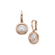 Chopard Happy Diamonds Happy Spirit 838230-9001 EARRINGS, ROSE GOLD, ETHICAL WHITE GOLD, DIAMONDS