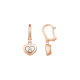 Chopard Happy Diamonds Icons 83A054-5301 OHRRINGE ROSEGOLD, DIAMANTEN