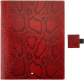 Montblanc 119519 Notebook #146 Python Print, Cayenne Red Color