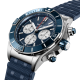 Breitling Chronomat Super Chronomat AB0136161C1S1 44mm steel case rubber strap blue dial 01 movement