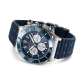 Breitling Chronomat Super Chronomat AB0136161C1S1 44mm steel case rubber strap blue dial 01 movement