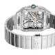 Cartier Santos de Cartier Skeleton watch Large model WHSA0028 40mm acél tok acél, és plusz bőr szíj