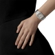Cartier Tank Française W4TA0021 KÖZEPES MODELL, KVARC ÓRAMŰ, ACÉL, GYÉMÁNTOK