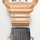 Cartier Santos de Cartier WGSA0018 Große automatische Wechselarmbänder aus Roségold