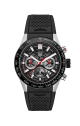 TAG Heuer Carrera CBG2A10.FT6168 45mm automatic chronograph steel case rubber strap