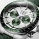 Longines Conquest CHRONOGRAPH L38354029 L3.835.4.02.9  | 42mm steel case with rubber strap