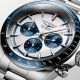 Longines Conquest CHRONOGRAPH L38354986 L3.835.4.98.6 | 42mm acél tok acél csat