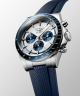 Longines Conquest CHRONOGRAPH L38354989 42mm steel case with rubber strap