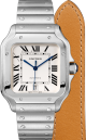 Cartier Santos de Cartier WSSA0018 Large, automatic, steel, two changable bracelets