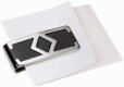 Montblanc pénzcsipesz 114767 Money Clip, rect, steel, black, Signature