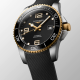 Longines HydroConquest L37813569 41mm steel case with ceramic bezel rubber strap
