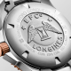 Longines HydroConquest L37813587 41mm steel case with steel buckle ceramic bezel