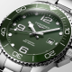 Longines HydroConquest L37824066 43mm steel case steel buckle green dial