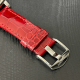 Panerai Luminor Due PAM01248 38mm automatic shiny red alligator strap