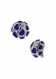 Chopard Happy Hearts 847482-1501 Happy Hearts earclips; white gold; blue inlay