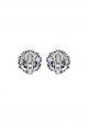 Chopard Happy Hearts 847482-1501 Happy Hearts earclips; white gold; blue inlay