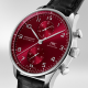 IWC Schaffhausen Portugieser IW371616 41mm steel case  Red dial automatic