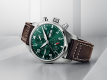 IWC Schaffhausen Pilot 's Watch IW388103 41mm, Pilot Chronograph, steel case, green dial