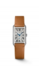 Longines DolceVita XYVY 20.80 X 32.00 mm L5255471b 32mm steel case with double leather strap