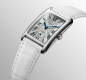 Longines DolceVita 23.30 X 37.00 mm L55124712 23.30mm Stahlgehäuse mit Lederband